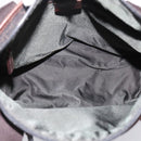 GUCCI GG Canvas Hand Bag Black Silver 28893 Auth 197671-11