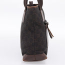 GUCCI GG Canvas Hand Bag Black Silver 28893 Auth 197671-3
