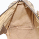 GUCCI GG Supreme Web Sherry Line Hand Bag PVC Beige Gold 39 02 006 Auth 197672-18