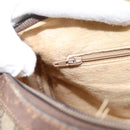 GUCCI GG Supreme Web Sherry Line Hand Bag PVC Beige Gold 39 02 006 Auth 197672-20