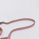 PRADA Hand Bag Leather 2way Pink Silver Auth 197673-16