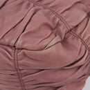 PRADA Hand Bag Leather 2way Pink Silver Auth 197673-17