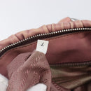 PRADA Hand Bag Leather 2way Pink Silver Auth 197673-11