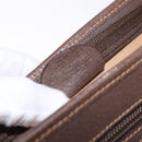 GUCCI GG Supreme Clutch Bag PVC Beige 014 115 6063 Auth 197675A-12