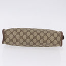 GUCCI GG Supreme Clutch Bag PVC Beige 014 115 6063 Auth 197675A-6