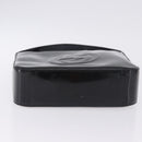 GUCCI Shoulder Bag Patent Leather Black Silver 000 0506 Auth 197679-10