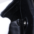 GUCCI Shoulder Bag Patent Leather Black Silver 000 0506 Auth 197679-18
