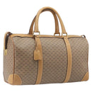 GUCCI Micro GG Supreme Boston Bag PVC Beige Gold 58 012 468 40 Auth 197681A-1