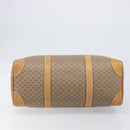 GUCCI Micro GG Supreme Boston Bag PVC Beige Gold 58 012 468 40 Auth 197681A-10