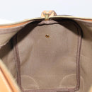 GUCCI Micro GG Supreme Boston Bag PVC Beige Gold 58 012 468 40 Auth 197681A-19