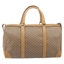 GUCCI Micro GG Supreme Boston Bag PVC Beige Gold 58 012 468 40 Auth 197681A-3
