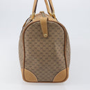 GUCCI Micro GG Supreme Boston Bag PVC Beige Gold 58 012 468 40 Auth 197681A-5