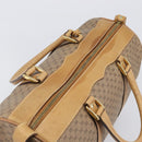 GUCCI Micro GG Supreme Boston Bag PVC Beige Gold 58 012 468 40 Auth 197681A-6