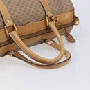 GUCCI Micro GG Supreme Boston Bag PVC Beige Gold 58 012 468 40 Auth 197681A-8