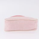 PRADA Prada Sport Hand Pouch Canvas Pink Auth 197685-5