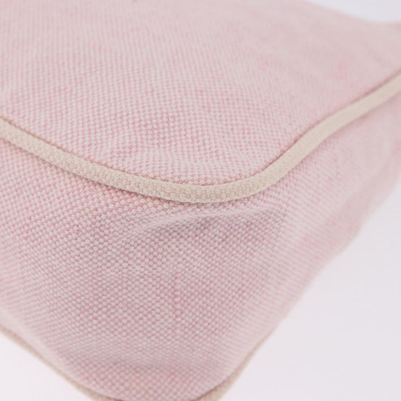 PRADA Prada Sport Hand Pouch Canvas Pink Auth 197685
