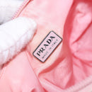 PRADA Prada Sport Hand Pouch Canvas Pink Auth 197685-20