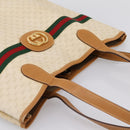 GUCCI Micro GG Supreme Web Sherry Line Bag PVC White 002 123 0131 Auth 197690-6