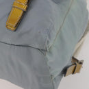 PRADA Backpack Nylon Gray Silver Auth 197693-16