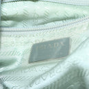PRADA Backpack Nylon Gray Silver Auth 197693-25