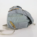 PRADA Backpack Nylon Gray Silver Auth 197693-3