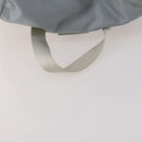 PRADA Backpack Nylon Gray Silver Auth 197693-7