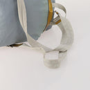 PRADA Backpack Nylon Gray Silver Auth 197693-8