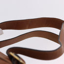 GUCCI Bamboo Backpack Leather Brown Gold 003 2058 0016 Auth 197694-11