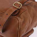 GUCCI Bamboo Backpack Leather Brown Gold 003 2058 0016 Auth 197694-17