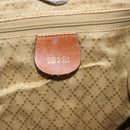 GUCCI Bamboo Backpack Leather Brown Gold 003 2058 0016 Auth 197694-22
