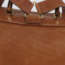 GUCCI Bamboo Backpack Leather Brown Gold 003 2058 0016 Auth 197694-4