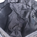 GUCCI GG Canvas Tote Bag Black Silver 28892 Auth 197695-19