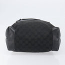 GUCCI GG Canvas Tote Bag Black Silver 28892 Auth 197695-9