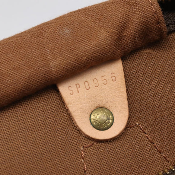 LOUIS VUITTON Monogram Speedy 30 Hand Bag M41526 LV Auth 197697V