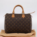 LOUIS VUITTON Monogram Speedy 30 Hand Bag M41526 LV Auth 197697V-12