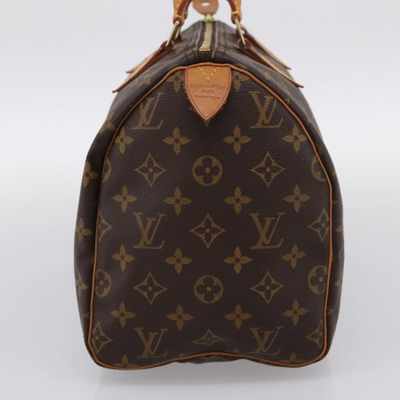 LOUIS VUITTON Monogram Speedy 30 Hand Bag M41526 LV Auth 197697V