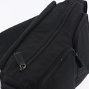 PRADA Shoulder Bag Nylon Black Silver Auth 197698A-18