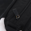 PRADA Shoulder Bag Nylon Black Silver Auth 197698A-19