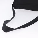 PRADA Shoulder Bag Nylon Black Silver Auth 197698A-7