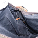FENDI Zucca Canvas Shoulder Bag Brown Black Auth 197699-19