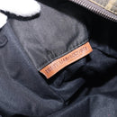 FENDI Zucca Canvas Shoulder Bag Brown Black Auth 197699-12