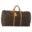 LOUIS VUITTON Monogram Keepall 60 Boston Bag M41422 LV Auth 197701-1
