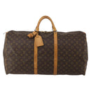 LOUIS VUITTON Monogram Keepall 60 Boston Bag M41422 LV Auth 197701-13
