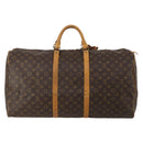 LOUIS VUITTON Monogram Keepall 60 Boston Bag M41422 LV Auth 197701-2