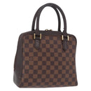 LOUIS VUITTON Damier Ebene Brera Hand Bag N51150 LV Auth 197706-1