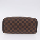 LOUIS VUITTON Damier Ebene Brera Hand Bag N51150 LV Auth 197706-7