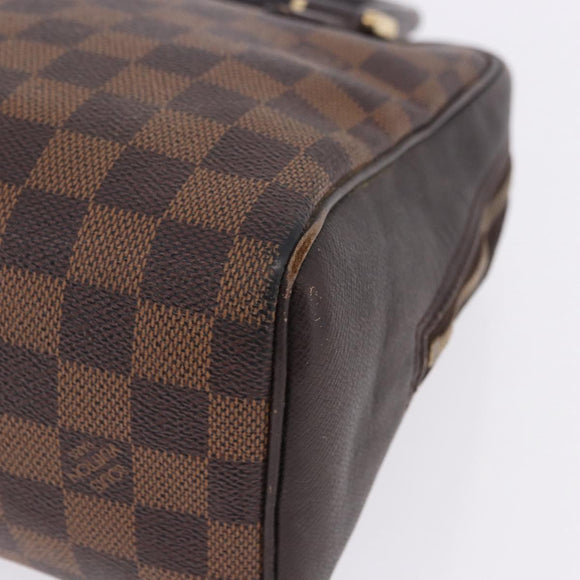 LOUIS VUITTON Damier Ebene Brera Hand Bag N51150 LV Auth 197706