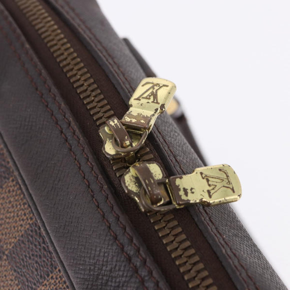 LOUIS VUITTON Damier Ebene Brera Hand Bag N51150 LV Auth 197706