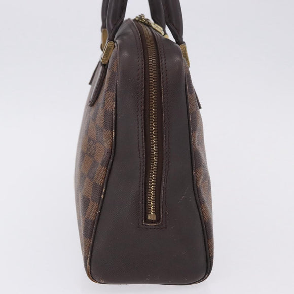 LOUIS VUITTON Damier Ebene Brera Hand Bag N51150 LV Auth 197706