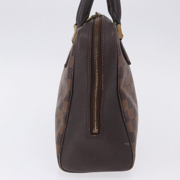 LOUIS VUITTON Damier Ebene Brera Hand Bag N51150 LV Auth 197706